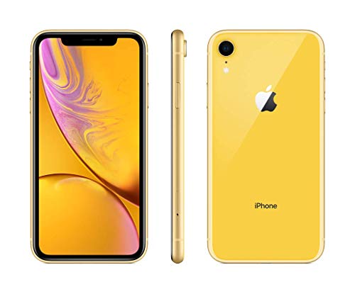 Apple iPhone XR, 64GB, Yellow (Renewed)