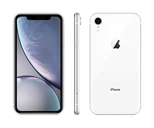 Apple iPhone XR, 64GB, White (Renewed)
