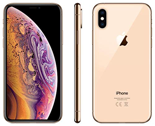 Apple iPhone XS, 64 GB, gold (Renewed)