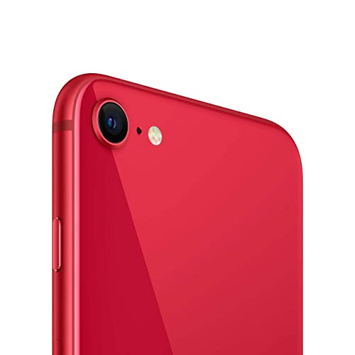 Apple iPhone SE 2nd Generation, 128GB, Red (Renewed)