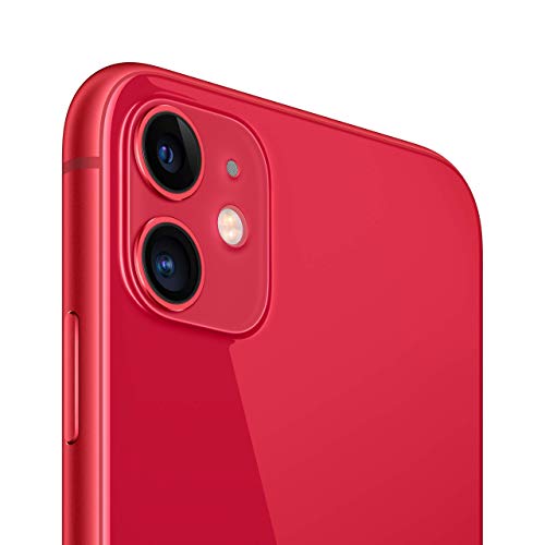 Apple iPhone 11, 64GB, Red (Renewed)