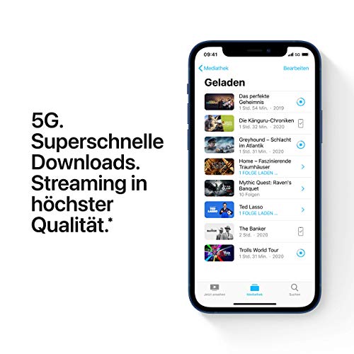 Apple iPhone 12, 128GB, Blue (Renewed)