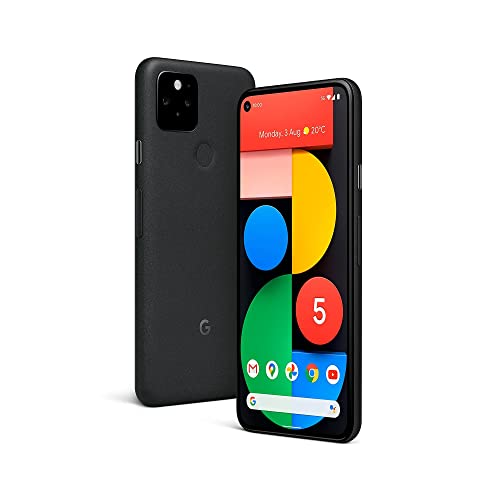 Google Pixel 5 128GB Just Black Unlocked (Renewed)
