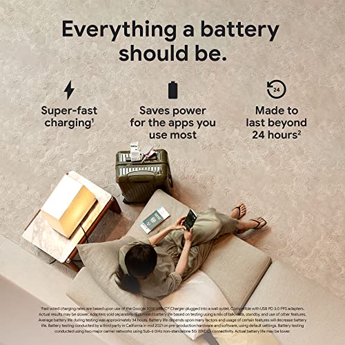 Google Pixel 6 Pro – Unlocked Android 5G smartphone with 50-megapixel camera and wide-angle lens 128 GB – Cloudy White