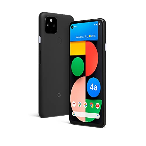 SIM Free Google Pixel 4a 5G 128GB Mobile Phone – Just Black, High Speed help for less, The essential 5G Google Phone