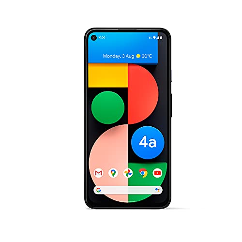SIM Free Google Pixel 4a 5G 128GB Mobile Phone – Just Black, High Speed help for less, The essential 5G Google Phone