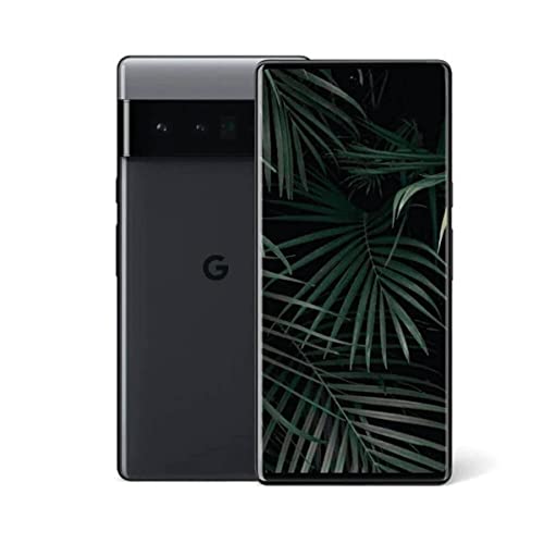 Google Pixel 6 Pro 5G - Smartphone 128GB, 12GB RAM, Single Sim, Black (Renewed)