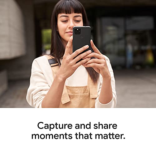SIM Free Google Pixel 4a 5G 128GB Mobile Phone – Just Black, High Speed help for less, The essential 5G Google Phone