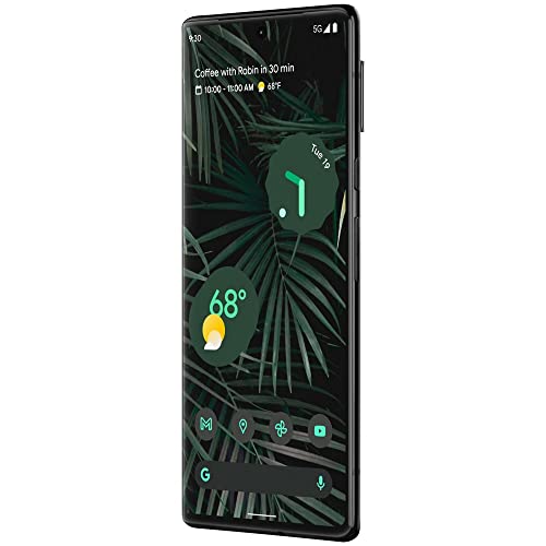 Google Pixel 6 Pro- Dual Sim (e- sim) - Stormy Black 5G 256GB, Unlocked (Renewed)