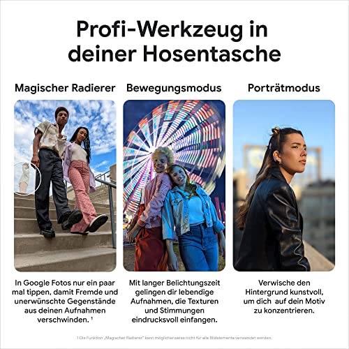 Google Pixel 6- Dual SIM (e-sim) 128 GB, 8GB RAM, 5G Sorta Seafoam Unlocked (Renewed)