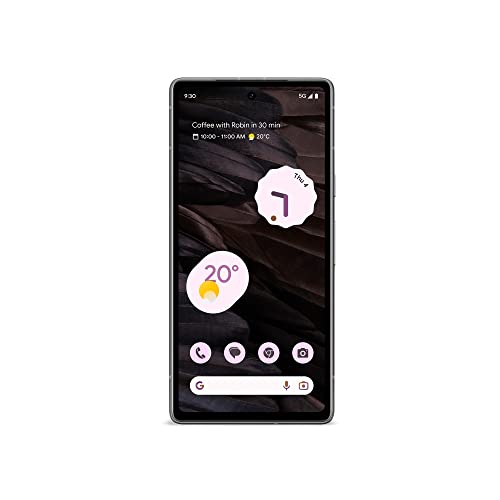 Google Pixel 7a and Pixel 30W Charger Bundle – Unlocked Android 5G Smartphone with Wide-Angle Lens and 24-Hour Battery - Charcoal (Amazon Exclusive)