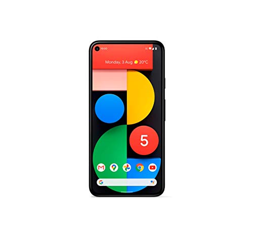 SIM Free Google Pixel 5 128GB 5G Mobile Phone - Just Black, The ultimate 5G Google phone