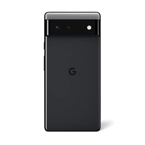 Google Pixel 6 – Unlocked Android 5G Smartphone with 50 Megapixel Camera and Wide-Angle Lens – 128 GB – Stormy Black