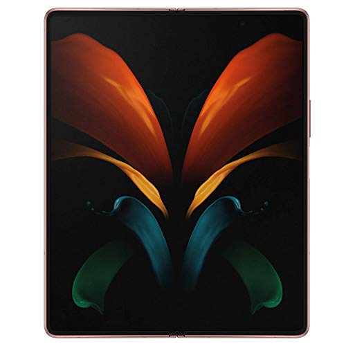 Samsung Galaxy Z Fold2 5G all carriers 256 GB Mobile Phone SIM Free Smartphone - Mystic Bronze (UK Version) (Renewed)