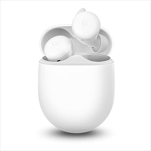 Google Pixel 6a - Unlocked Android 5G Smartphone 128 GB, Carbon + Pixel Buds A-Series Wireless Earbuds, White