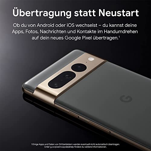 Google Pixel 7 Pro – Unlocked Android 5G smartphone with telephoto lens, wide-angle lens and 24-hour battery – 128GB – Snow (Renewed)