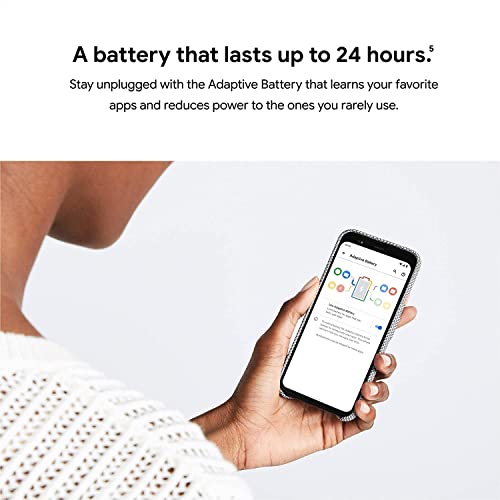 Google Pixel 4 64GB Clearly White (Renewed)