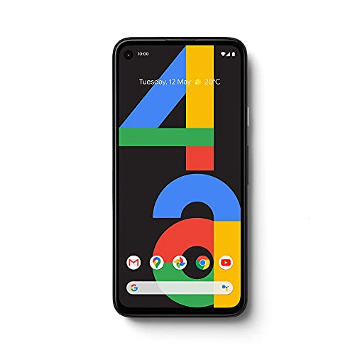 Google Pixel 4a, 128GB- Black- Unlocked (Renewed)