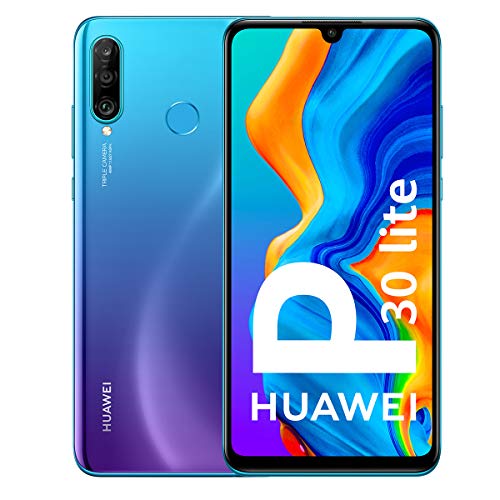 HUAWEI P30 lite 15.6 cm (6.15") 128 GB 4G Blue 3340 mAh P30 lite, 15.6 cm (6.15"), 2312 x 1080 pixels, 128 GB, 24 MP, Android 9.0, Blue