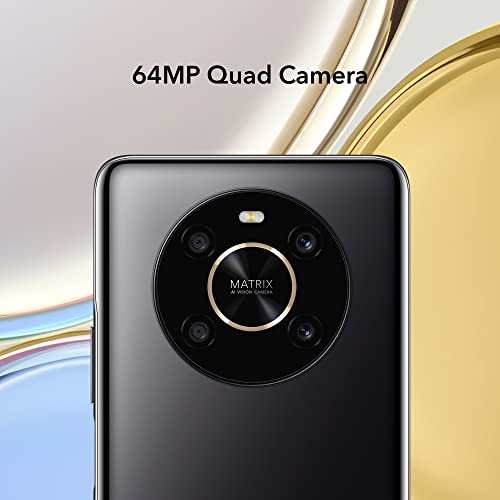 HONOR Magic 4 Lite 4G Smartphone 6 + 128 GB Android 11 Mobile Phone with 64 MP Camera, 6,81” 90Hz LCD, Snapdragon 680, 66W Fast Charging with 4800mAh Battery, 2 Year Warranty, Black