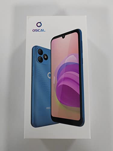 OSCAL Mobile Phone, C20 Smartphone SIM Free Android Phones Unlocked, 6.088 inches Waterdrop Full-Screen, 3G Dual SIM Android 11 Go Phone, 32GB ROM/SD 128GB, 3380mAh Battery, 5MP Camera, Face ID-Black