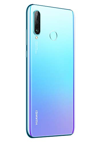 HUAWEI P30 Lite 15.6 cm (6.15") 4 GB 128 GB Hybrid Dual SIM Blue 3340 mAh P30 Lite, 15.6 cm (6.15"), 4 GB, 128 GB, 48 MP, Android 9.0, Blue