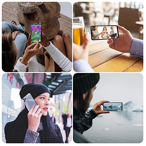 OSCAL Mobile Phones, C60 Android Smartphone, 4GB(up to 7GB) RAM+32GB/TF 1TB, 13MP+5MP Cameras, 4780mAh, 4G Sim Free Unlocked, 6.528 inch HD+ IPS Screen, Dual Nano Sim, Face Unlock - Purple