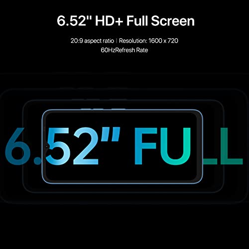 UMIDIGI Mobile Phone (2023) G1,Android 12 Go SIM Free Unlocked Smartphone,5150mAh Battery,6.52”HD+Screen 3+32GB RAM/256GB Extension,13MP Camera 4G Dual SIM/Face ID/GPS OTG/UK Version(Gold)