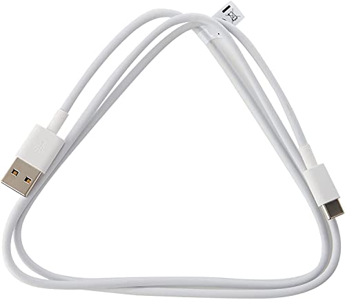 HUAWEI Genuine Official HL1289 5A USB 3.1 Type C Superfast USB Data Cable P9 / P9 Plus / P10 / P10 Plus/Mate 9 / Nova/Nova 2 - White (Bulk Packed)