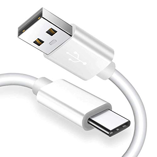Type C Cable USB 3.0-3.3ft Fast Charger Cable High Speed Charging For Huawei P50/Mate 40E/40 Pro/P40 Pro/P40/P30 Pro/P30/P30 lite Data Transfer Compatible with Power Banks Chargers (WHITE)