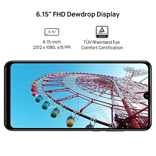 Huawei P30 Lite 128 GB 6.15 inch FHD Dewdrop Display Smartphone with 48MP AI Ultra-wide Triple Camera, 4GB RAM, Android 9.0 Sim-Free Mobile Phone, Dual Sim, UK Version, Black (Renewed)