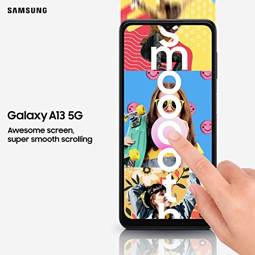 Samsung Galaxy A13 5G Mobile Phone SIM Free Android Smartphone 64 GB Black 3 Year Warranty