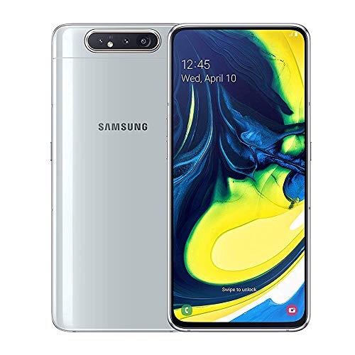 Samsung Galaxy A80 Mobile Phone; Sim Free Smartphone - Silver (UK version)