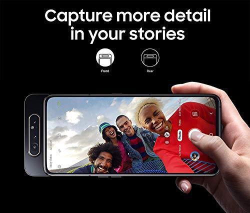 Samsung Galaxy A80 Mobile Phone; Sim Free Smartphone - Silver (UK version)