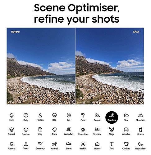 Samsung Galaxy A80 Mobile Phone; Sim Free Smartphone - Silver (UK version)