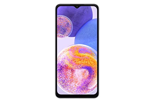 Samsung Galaxy A23 Mobile Phone SIM Free Android Smartphone 6.4 Inch Infinity-V Display, 4GB RAM, 64GB Storage, 5,000 mAh Battery, White, Android 12 [UK Version], 3 Year Warranty