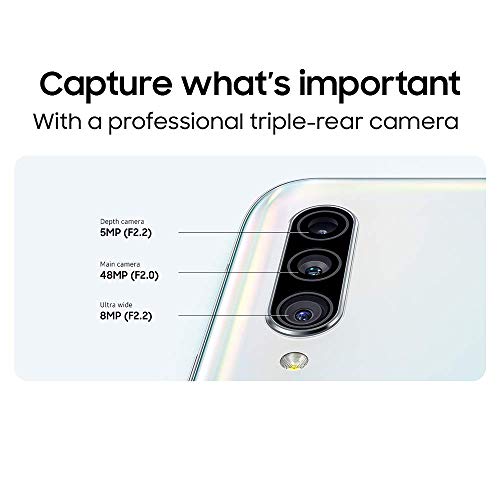 Samsung Galaxy A90 5G Mobile Phone; Sim Free Smartphone - White (UK Version)