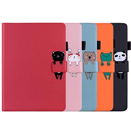 Case for Samsung Galaxy Tab A7 Lite 8.7 inch 2021 Cover SM-T220 / T225 Lightweight PU Leather Folio Flip Stand Shell Case with Card Slot Multi-Angle View for Galaxy Tab A7 Lite 8.7 Tablet,Orange