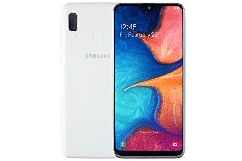 Samsung Galaxy A20e Mobile Phone; Sim Free Smartphone - White (UK Version)
