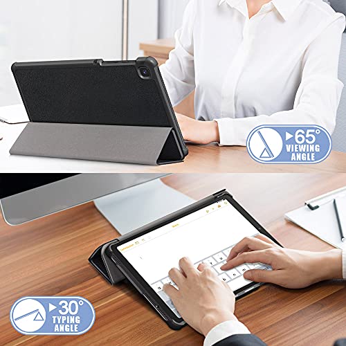 TOPCASE Case Compatible With Samsung Galaxy Tab A7 Lite 8.7" 2021 SM-T220/SM-T225 Tablet Cover-Ultra Slim Lightweight Stand Magnetic Shell,Black