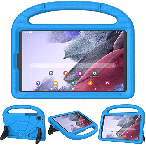 Kids Case for Samsung Galaxy Tab A7 Lite 8.7 inch 2021,Galaxy Tab A7 Lite Case,Kricsertg Lightweight Shockproof Cover with Handle Kickstand for Galaxy Tab A7 Lite 8.7'' Tablet(SM-220/T225/T227) - Blue