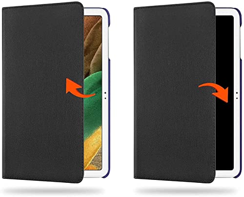 MOBISTAR® Case for Samsung Galaxy Tab A7 Lite Case 8.7 inch 2021 (SM-T220/T225/T227) 360° Rotating Book Cover Protective Case for Galaxy Tab A7 Lite (Black)