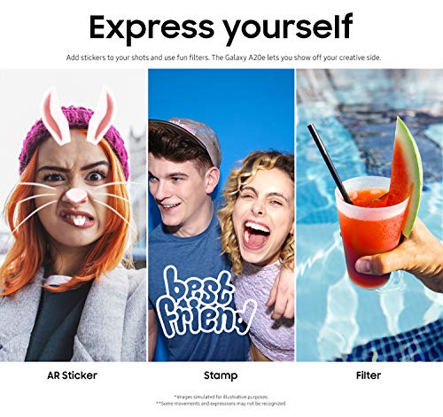 Samsung Galaxy A20e Mobile Phone; Sim Free Smartphone - White (UK Version)