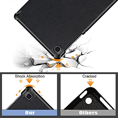 TOPCASE Case Compatible With Samsung Galaxy Tab A7 Lite 8.7" 2021 SM-T220/SM-T225 Tablet Cover-Ultra Slim Lightweight Stand Magnetic Shell,Black