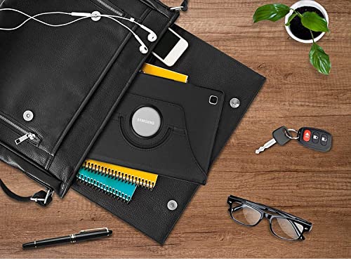 MOBISTAR® Case for Samsung Galaxy Tab A7 Lite Case 8.7 inch 2021 (SM-T220/T225/T227) 360° Rotating Book Cover Protective Case for Galaxy Tab A7 Lite (Black)