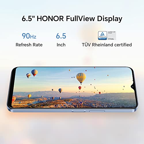 HONOR 70 Lite, Smartphone 5G, 4GB+128GB, 6,5” 90Hz FullView Display, 5000 mAh, Android 12, Dual SIM, Titanium Silver
