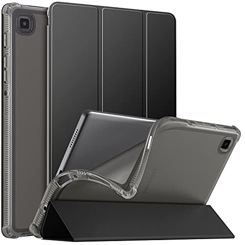 MoKo Case Fits Samsung Galaxy Tab A7 Lite 8.7 Inch SM-T225/T220/T227, Slim Lightweight Smart Case Trifold Stand Case with Soft TPU Translucent Frosted Back Shell for Galaxy Tab A7 Lite – Black