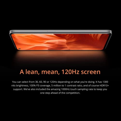 realme GT2 5G, 12+256GB, Paper White, Sim Free Unlocked Smartphone, 120Hz AMOLED Display, Snapdragon 888 5G, 5000mAh Battery, Paper Tech Master Design + UK Warranty