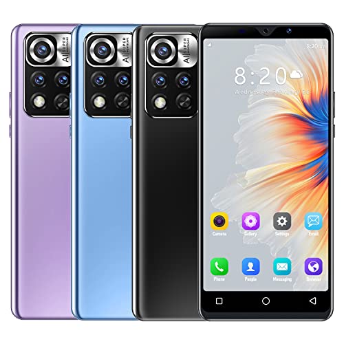 Basic and Beautiful Android Phone, SIM Free Mobile Phones Unlocked, 5.0 inches IPS Display, Dual Cameras Dual SIM 3G Smartphone (Note11T-Blue)