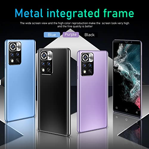 Basic and Beautiful Android Phone, SIM Free Mobile Phones Unlocked, 5.0 inches IPS Display, Dual Cameras Dual SIM 3G Smartphone (Note11T-Blue)